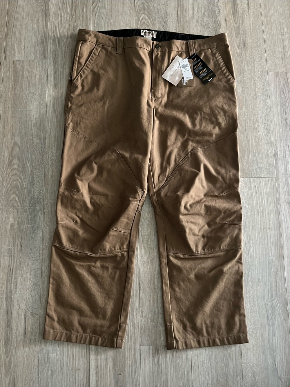 NWT L.L. Bean Men's Katahdin Iron Works Double Knee Pants - Size 40 x 30